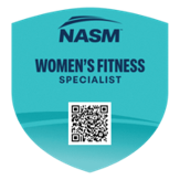 NASM Women's Fitness Specialist značka